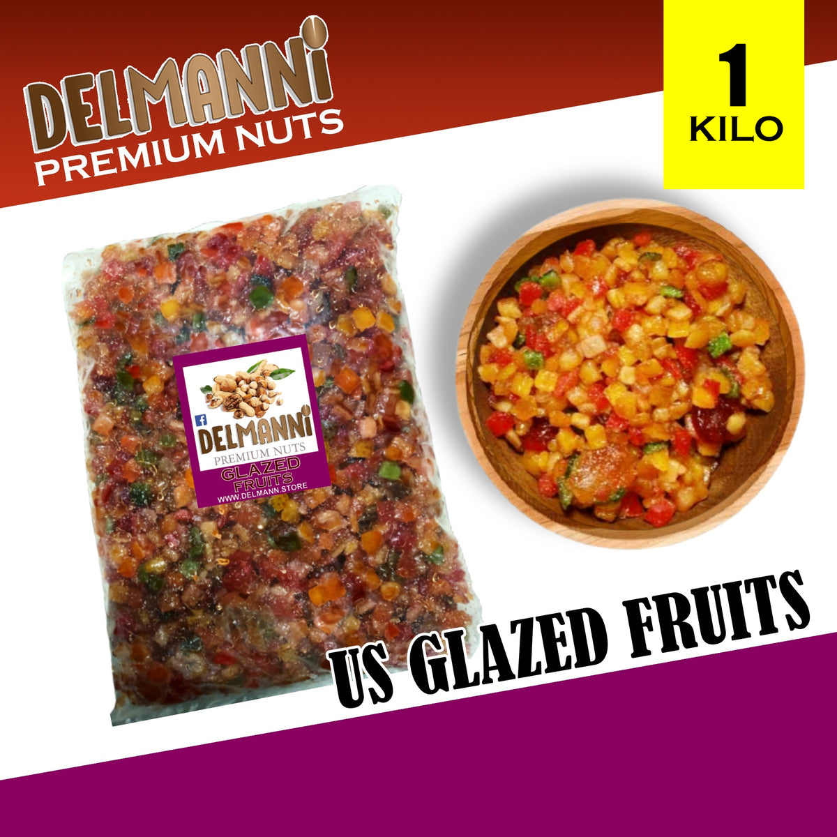 DELMANNi GLAZED FRUIT MIX